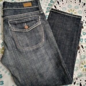 See Thru Soul Woman Denim Capri